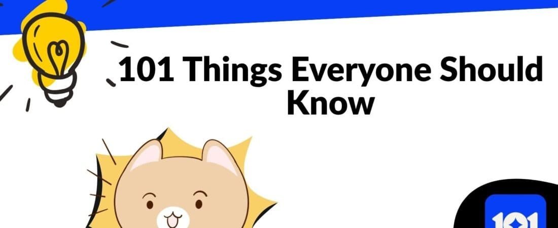 101 Things Everyone Should Know at Least Once in Their Life